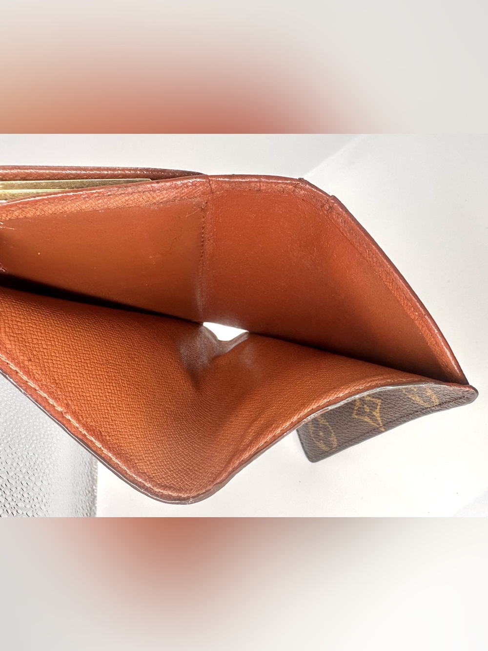 Louis Vuitton Monogram French Kiss Lock Wallet very good condition MI0968 - Picture 9 of 15